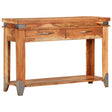 Bedside Cabinet Solid Acacia Wood