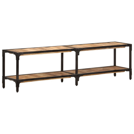 Tv Cabinet 150X30X Solid Wood Reclaimed