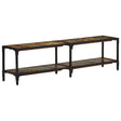 Tv Cabinet 150X30X Solid Wood Reclaimed