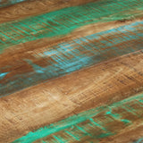 Dining Table 110X75 Cm Solid Wood Reclaimed