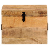 Storage Box 39X28X31 Cm Solid Wood Mango