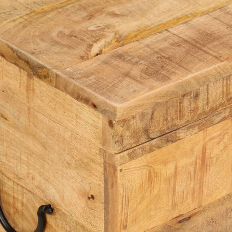Storage Box 39X28X31 Cm Solid Wood Mango