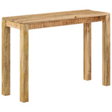 Console Table 110x35x76 cm Rough Mango Wood