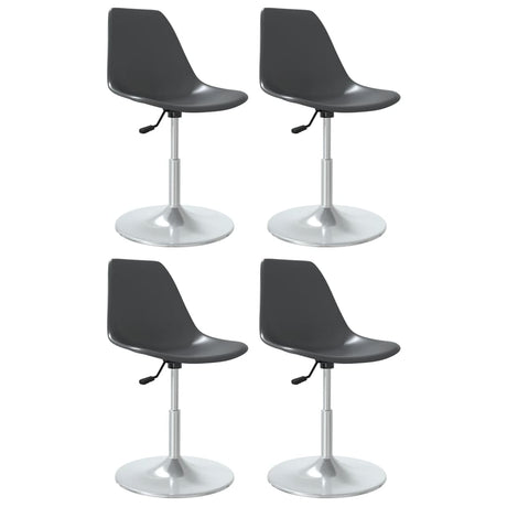 Swivel Dining Chairs 4 Pcs Pp