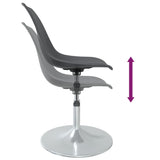 Swivel Dining Chairs 4 Pcs Pp