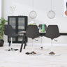 Swivel Dining Chairs 4 Pcs Pp