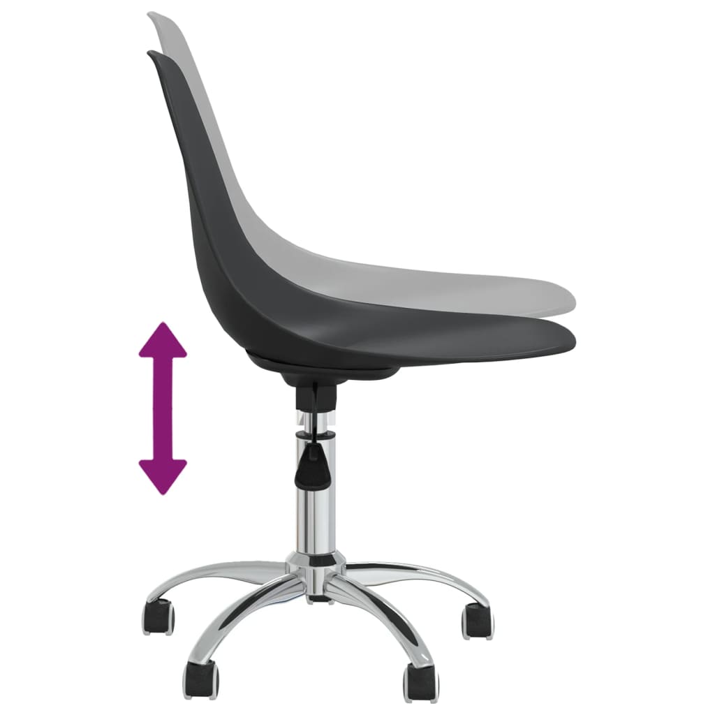 Swivel Dining Chairs 2 Pcs Pp