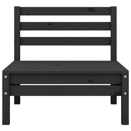 Garden 2-Seater Sofa Solid Pinewood