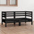 Garden 2-Seater Sofa Solid Pinewood