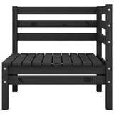 9 Piece Garden Lounge Set Solid Pinewood
