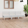 3 Piece Garden Lounge Set Solid Pinewood