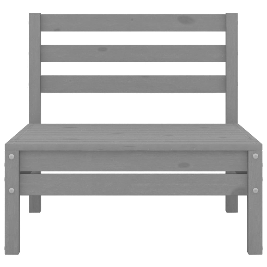 3 Piece Garden Lounge Set Solid Pinewood