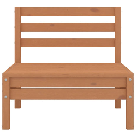 4 Piece Garden Lounge Set Solid Pinewood