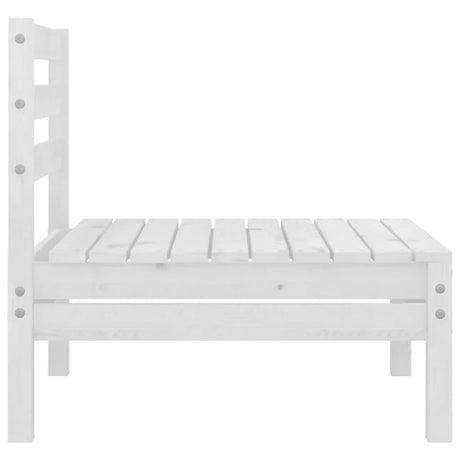 5 Piece Garden Lounge Set Solid Pinewood