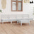 5 Piece Garden Lounge Set Solid Pinewood