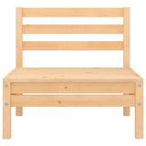 4 Piece Garden Lounge Set Solid Pinewood