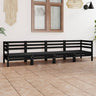 4 Piece Garden Lounge Set Solid Pinewood