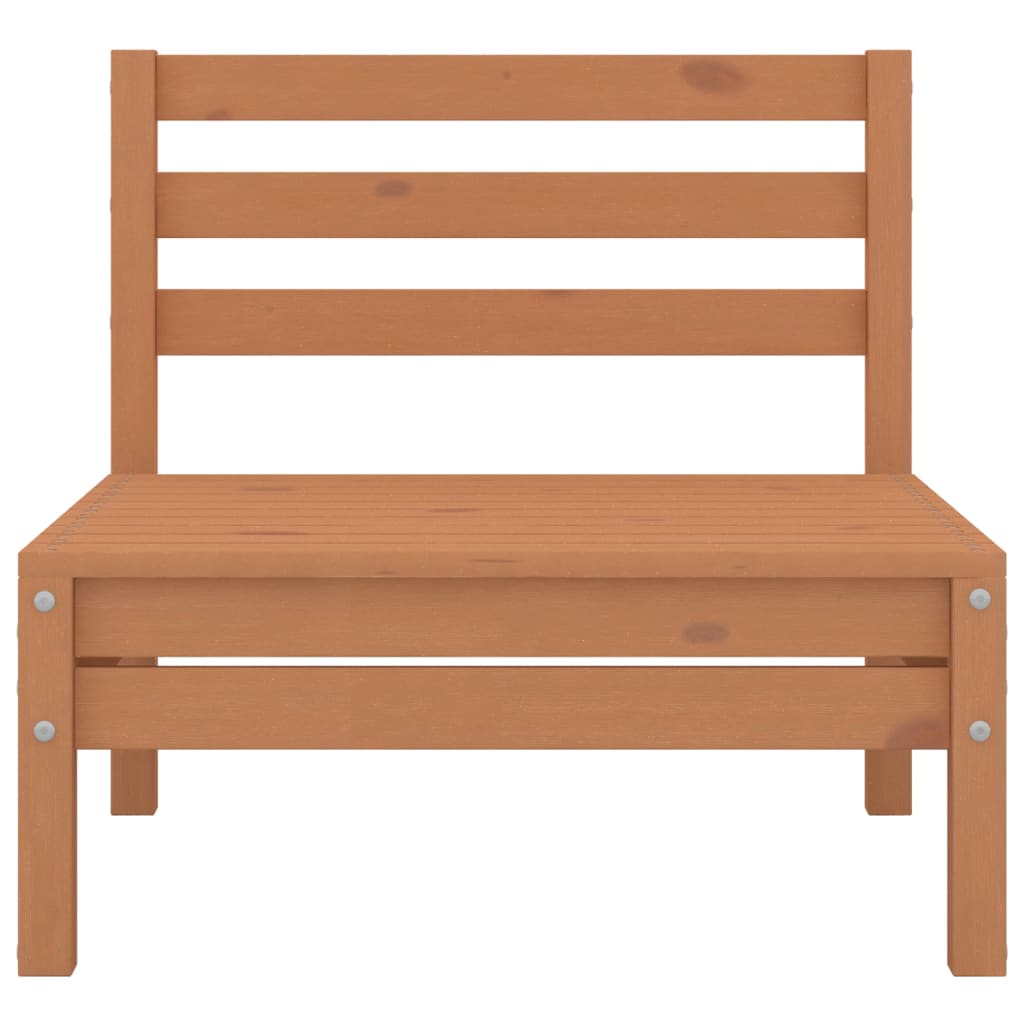 6 Piece Garden Lounge Set Solid Pinewood
