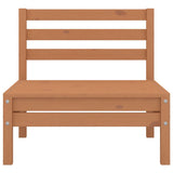 6 Piece Garden Lounge Set Solid Pinewood