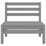 7 Piece Garden Lounge Set Solid Pinewood