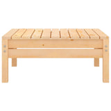 8 Piece Garden Lounge Set Solid Pinewood