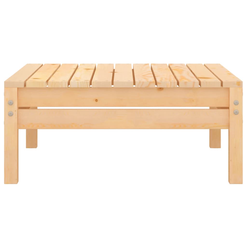 8 Piece Garden Lounge Set Solid Pinewood