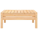 8 Piece Garden Lounge Set Solid Pinewood