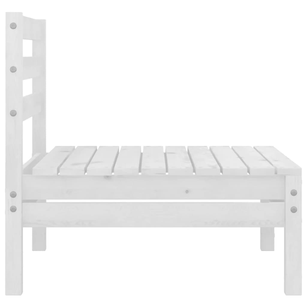 3 Piece Garden Lounge Set Solid Pinewood