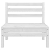 4 Piece Garden Lounge Set Solid Pinewood