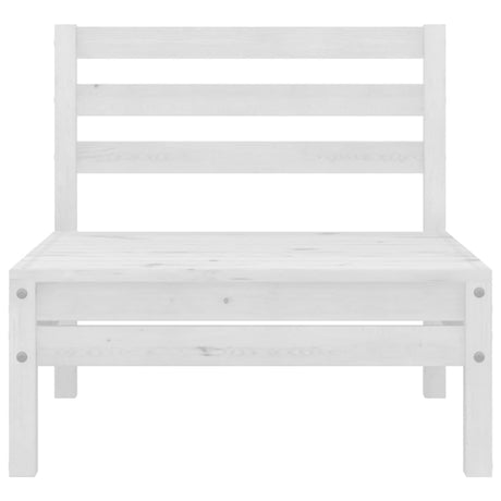 4 Piece Garden Lounge Set Solid Pinewood
