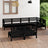 8 Piece Garden Lounge Set Solid Pinewood