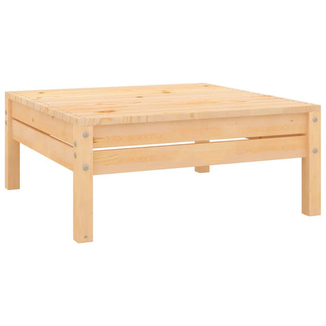 13 Piece Garden Lounge Set Solid Wood Pine