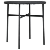 Tea Table 45 Cm Poly Rattan