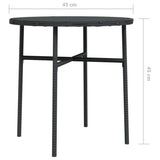 Tea Table 45 Cm Poly Rattan