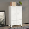 Wardrobe Metal Industrial Style 67X35X107 Cm