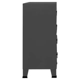 Industrial Drawer Cabinet 78X40X93 Cm Metal