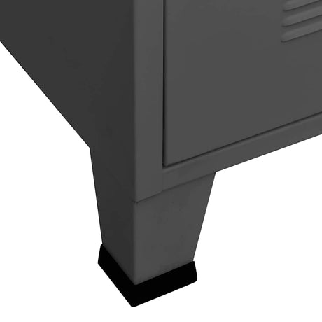 Industrial Drawer Cabinet 78X40X93 Cm Metal
