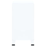 Industrial Storage Chest White 75x40x80 cm Steel
