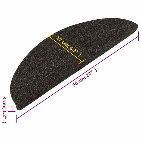 Stair Mats Self-Adhesive 15 Pcs
