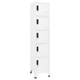 Locker Cabinet With 2 Compartments 38X45X180 Cm