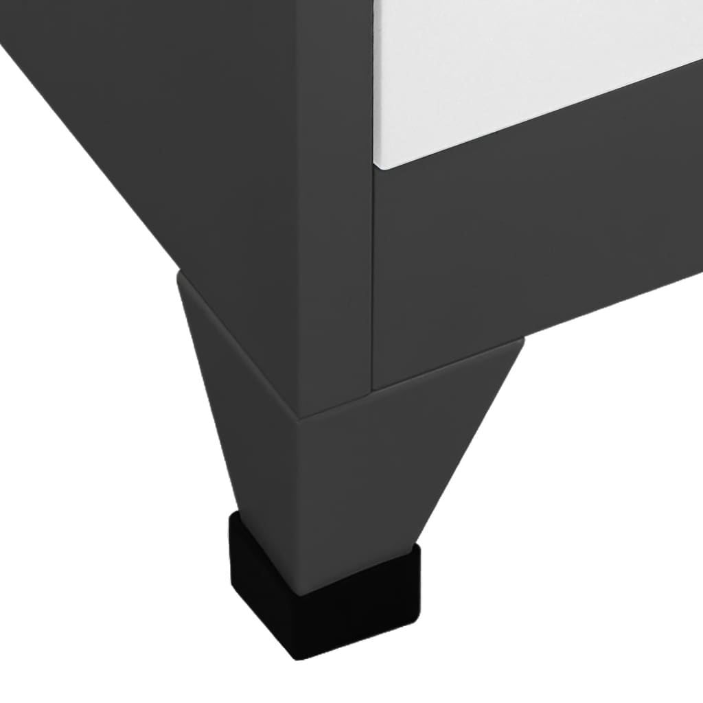 Locker Cabinet 90X40X180 Cm Steel