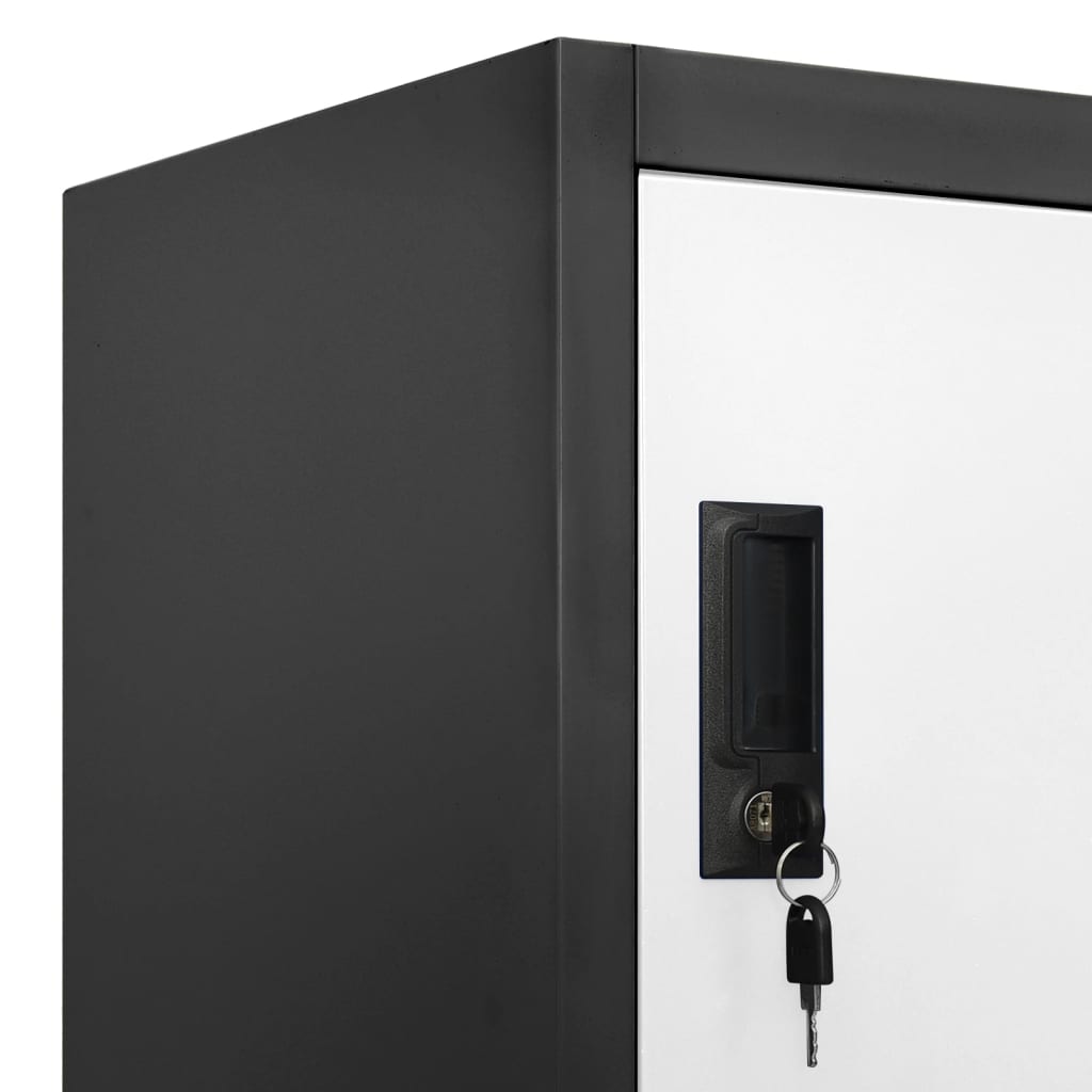 Locker Cabinet 90X40X180 Cm Steel