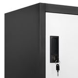 Locker Cabinet 90X40X180 Cm Steel