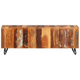 Tv Cabinet 110X30X40 Cm Solid Wood Reclaimed