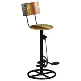 Bar Stools 2 Pcs Solid Wood Reclaimed