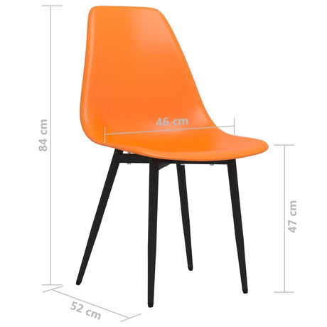 Dining Chairs 6 Pcs Pp
