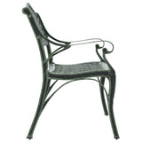 Garden Bench 102 Cm Cast Aluminium