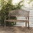Garden Bench 102 Cm Cast Aluminium