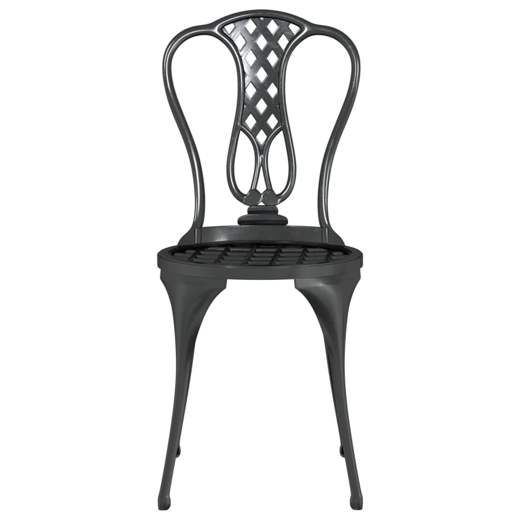 3 Piece Bistro Set Cast Aluminium
