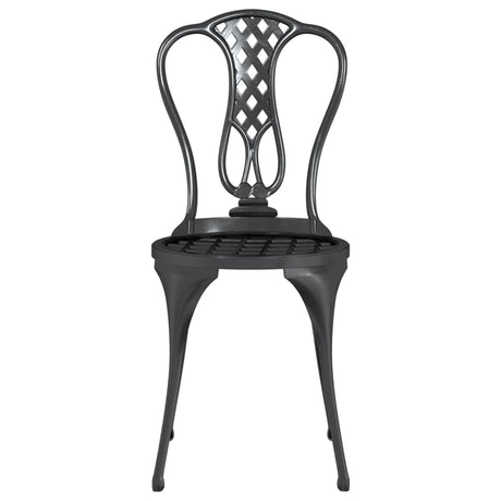 3 Piece Bistro Set Cast Aluminium